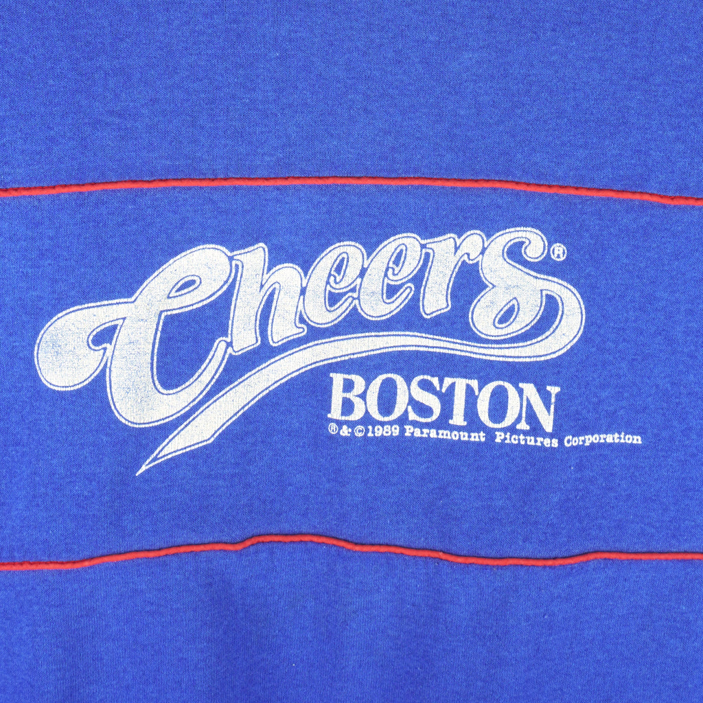 Vintage (Nutmeg) - Paramount Picture Corp Cheers, Boston Sweatshirt 1989 X-Large Vintage Retro