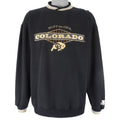 Starter (NCAA) - Colorado Buffaloes Crew Neck Sweatshirt 1990s X-Large Vintage Retro Football College