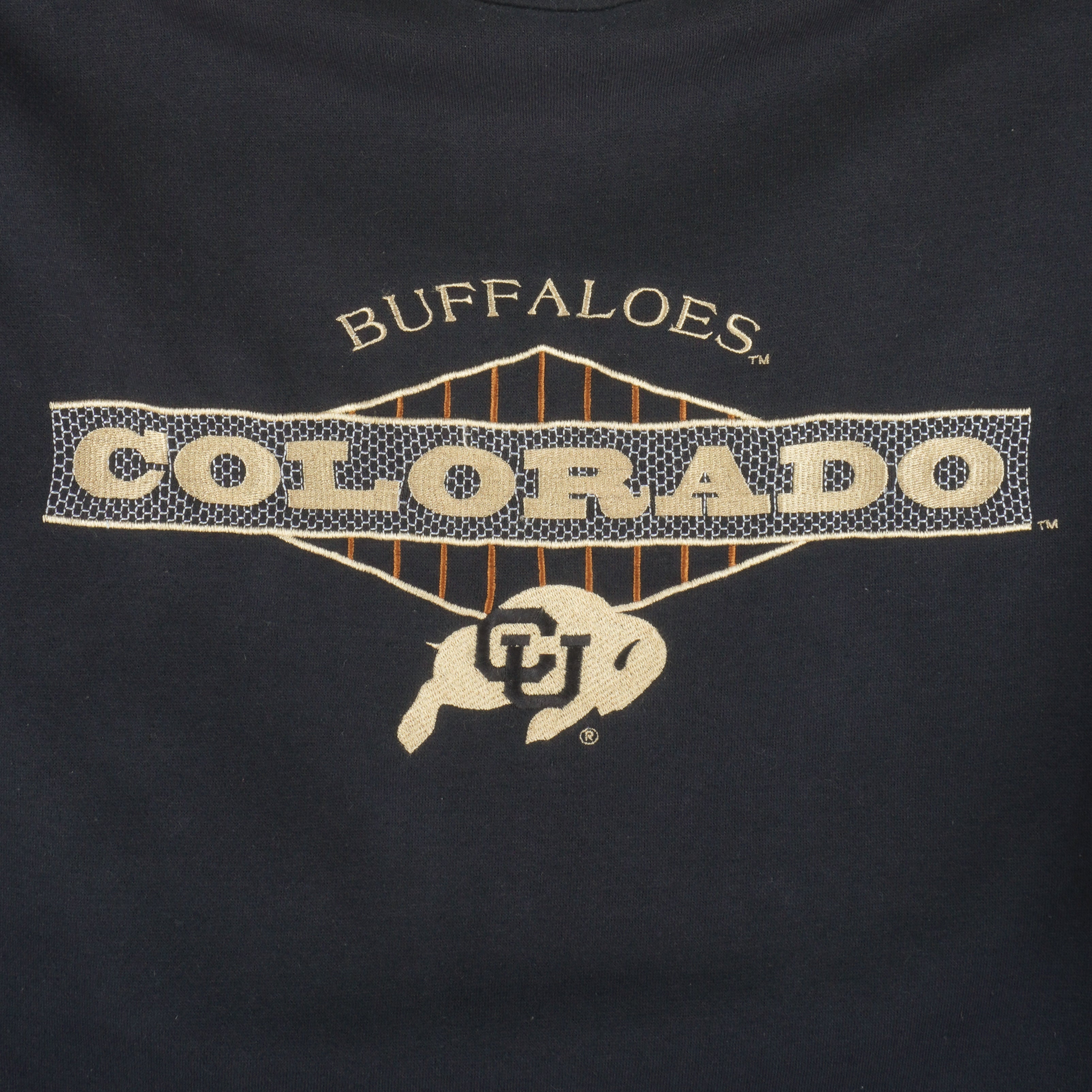 Starter (NCAA) - Colorado Buffaloes Crew Neck Sweatshirt 1990s X-Large Vintage Retro Football College