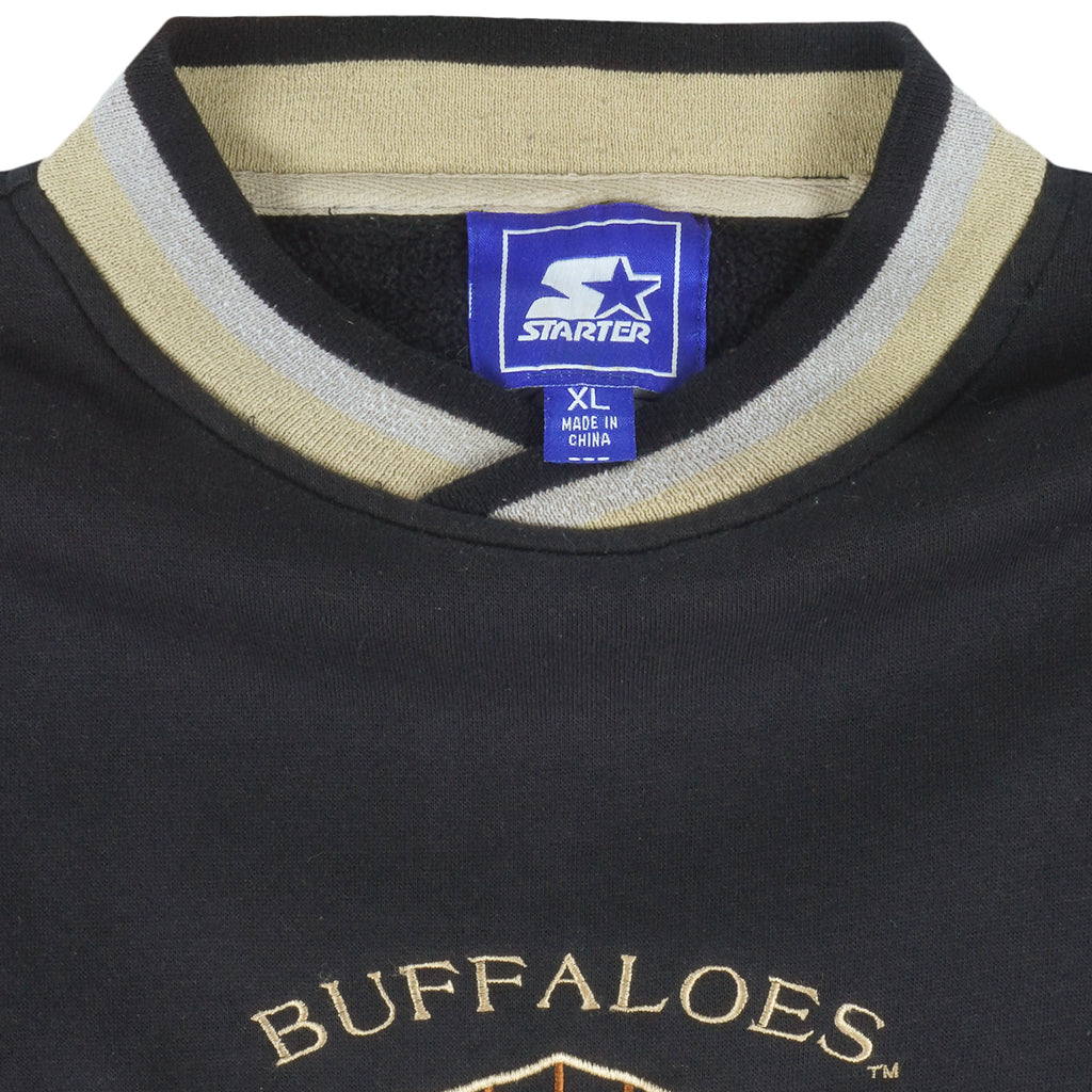Starter (NCAA) - Colorado Buffaloes Crew Neck Sweatshirt 1990s X-Large Vintage Retro Football College