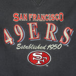 NFL (Logo Athletic) - San Francisco 49ers Embroidered Sweatshirt 1990s Large Vintage Retro Football