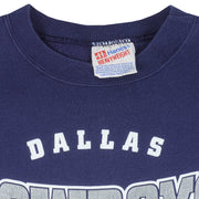 NFL (Hanes) - Dallas Cowboys Crew Neck Sweatshirt 1996 Medium Vintage Retro Football 