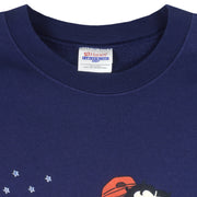 Vintage (Hanes) - Betty Boop And Bimbo The Dog Flag Sweatshirt 1990s XX-Large Vintage Retro