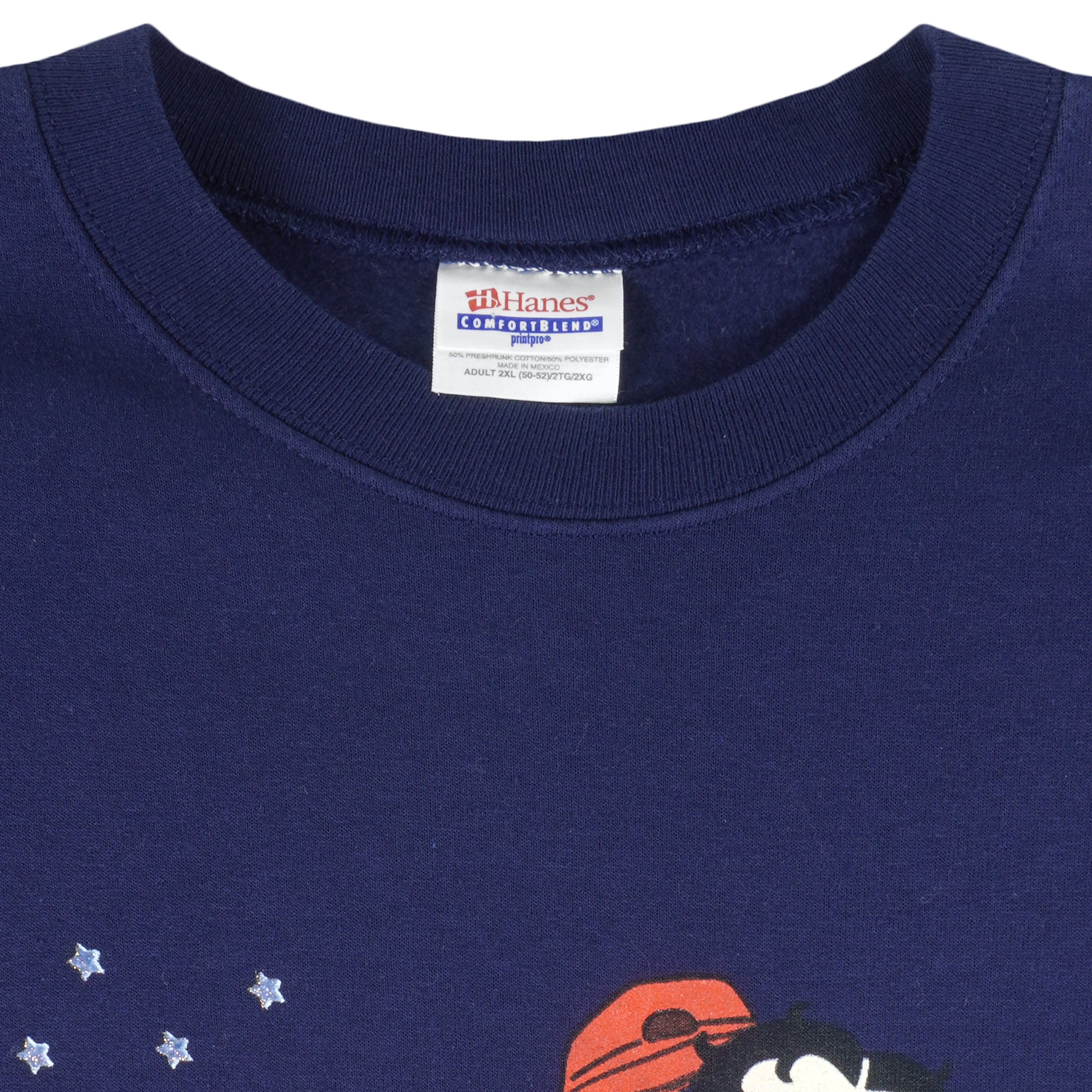 Vintage (Hanes) - Betty Boop And Bimbo The Dog Flag Sweatshirt 1990s XX-Large Vintage Retro