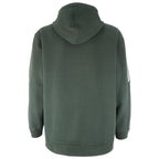 Adidas - Green 1/4 Zip Hooded Sweatshirt 1990s Medium Vintage Retro