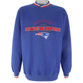 Starter - New England Patriots Embroidered Crew Neck Sweatshirt 1990s Large Vintage Retro Football