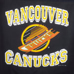 NHL (Softwear) - Vancouver Canucks Crew Neck Sweatshirt 1989 Large Vintage Retro Hockey