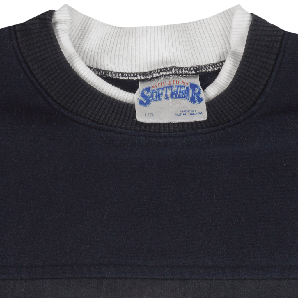 NHL (Softwear) - Vancouver Canucks Crew Neck Sweatshirt 1989 Large Vintage Retro Hockey