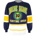 NCAA (Logo 7) - Notre Dame Fighting Irish Sweatshirt 1990s Medium Vintage Retro Football college