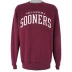 NCAA - Oklahoma Sooners Crew Neck Sweatshirt 1990s Medium Vintage Retro Football College