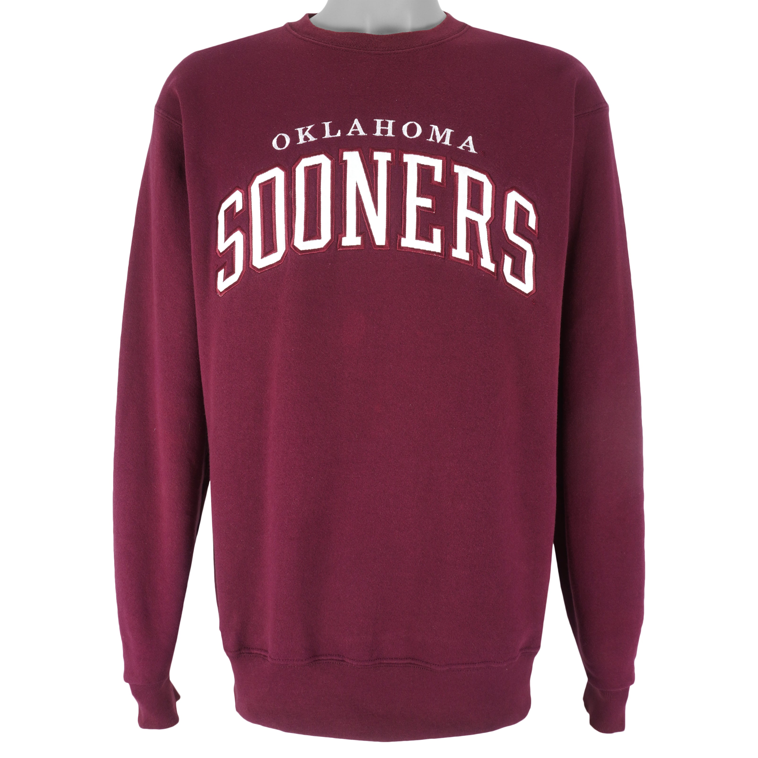 NCAA - Oklahoma Sooners Crew Neck Sweatshirt 1990s Medium Vintage Retro Football College