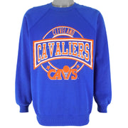 NBA (Artex) - Cleveland Cavs Crew Neck Sweatshirt 1990s Large Vintage Retro Basketball