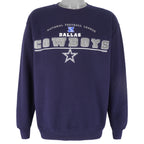 NFL (Lee) - Dallas Cowboys Crew Neck Sweatshirt 2001 Medium