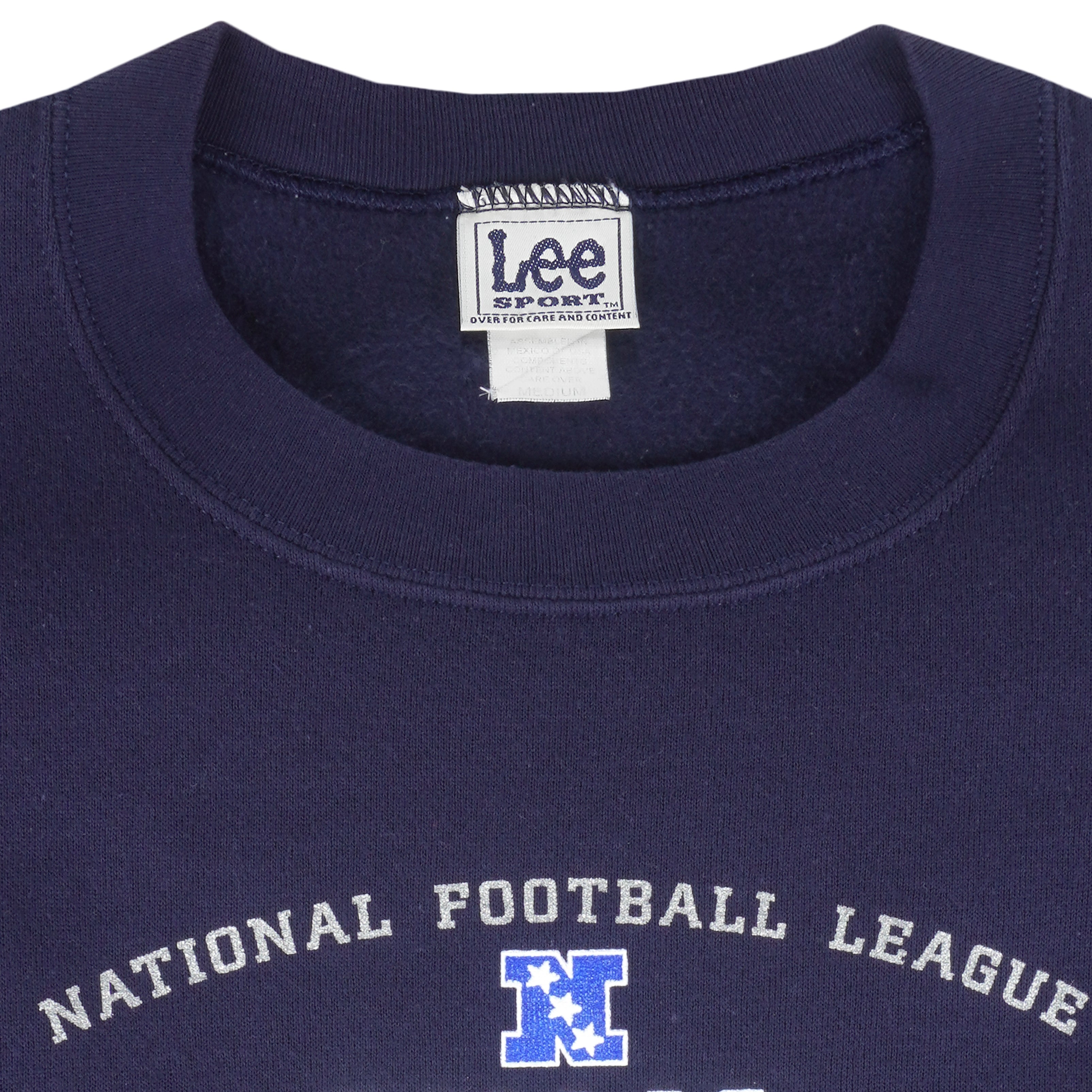 NFL (Lee) - Dallas Cowboys Crew Neck Sweatshirt 2001 Medium