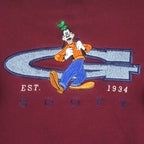 Disney (Mickey) - Goofy Crew Neck Sweatshirt 1990s Small