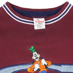 Disney (Mickey) - Goofy Crew Neck Sweatshirt 1990s Small