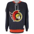 NHL (CCM) - Ottawa Senators Fan Jersey 1990s Large Vintage Retro Hockey