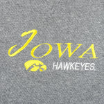NCAA (Logo Athletic) - Iowa Hawkeyes Crew Neck Sweatshirt 1990s Large Vintage Retro Football College