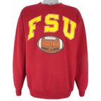 NCAA (Galt Crew) - FSU Seminoles Crew Neck Sweatshirt 1990s Large Vintage Retro Football College