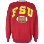 NCAA (Galt Crew) - FSU Seminoles Crew Neck Sweatshirt 1990s Large