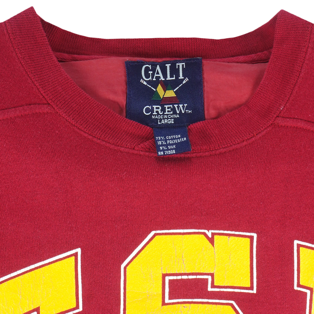 NCAA (Galt Crew) - FSU Seminoles Crew Neck Sweatshirt 1990s Large Vintage Retro Football College