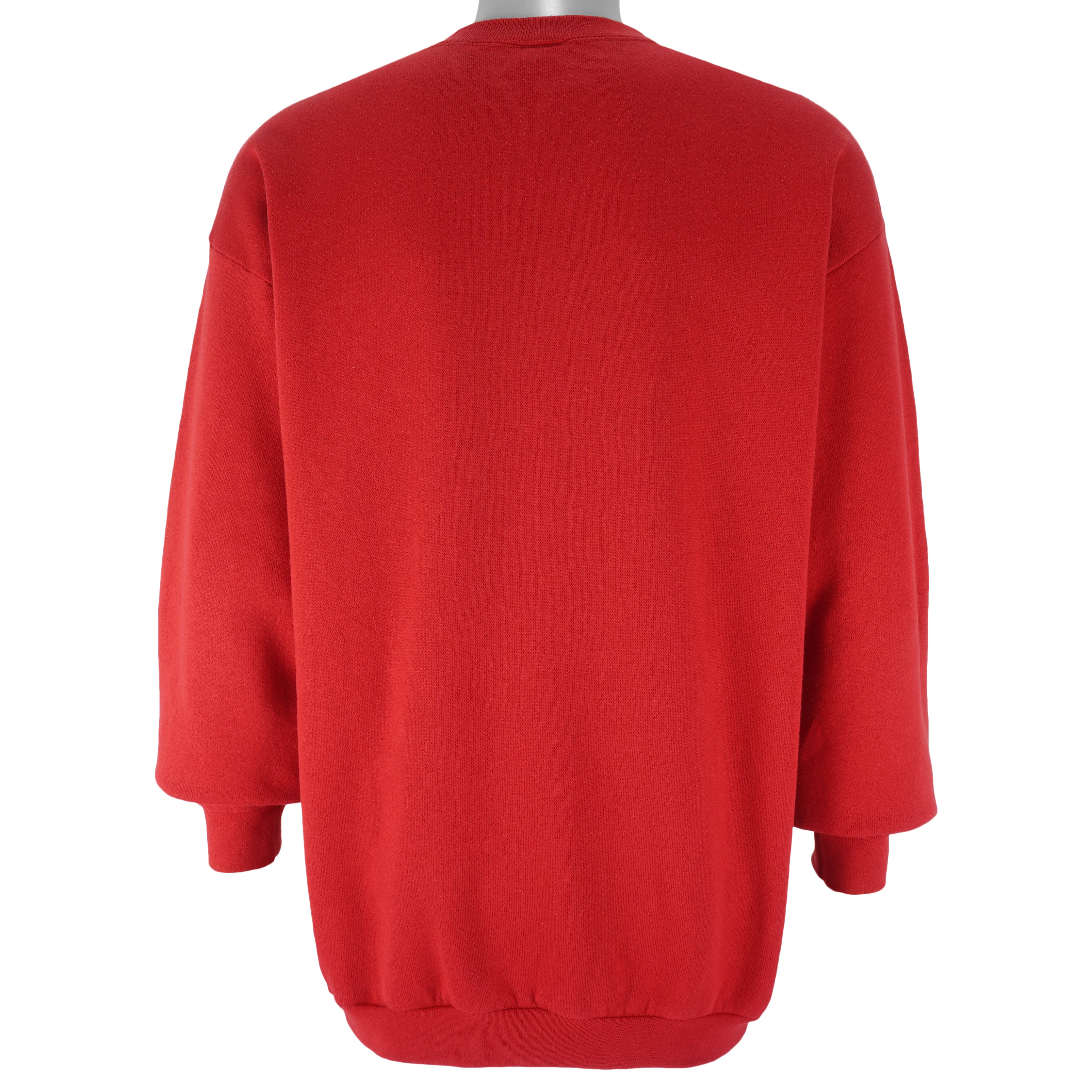 NFL (Logo 7) - Kansas City Chiefs Crew Neck Sweatshirt 1990s Large Vintage Retro Football