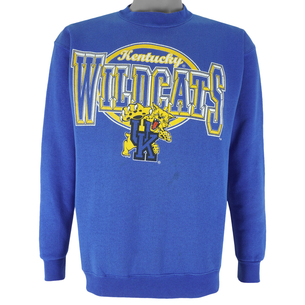 NCAA (Logo Athletic) - Arizona Wildcats Crew Neck Sweatshirt 1990s Medium Vintage Retro Football College