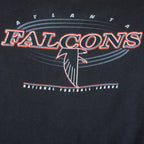 NFL (Logo 7) - Atlanta Falcons Crew Neck Sweatshirt 1990s Large Vintage Retro Football