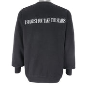 Disney - Mickey The Twilight Zone Crew Neck Sweatshirt 1990s Medium Vintage Retro