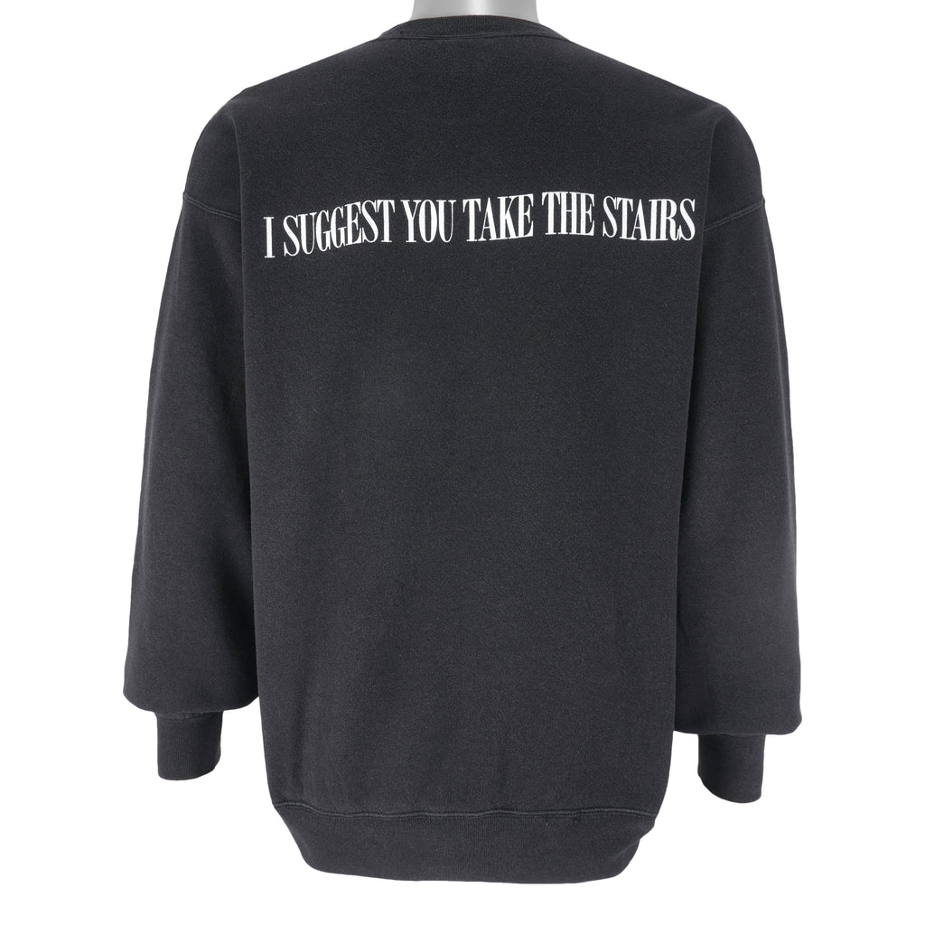 Disney - Mickey The Twilight Zone Crew Neck Sweatshirt 1990s Medium Vintage Retro