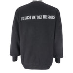 Disney - Mickey The Twilight Zone Crew Neck Sweatshirt 1990s Medium Vintage Retro