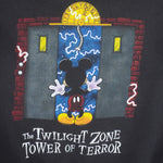Disney - Mickey The Twilight Zone Crew Neck Sweatshirt 1990s Medium Vintage Retro