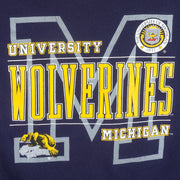 NCAA (Galt Sand) - Michigan University Wolverines Sweatshirt 1990s Large Vintage Retro Football College