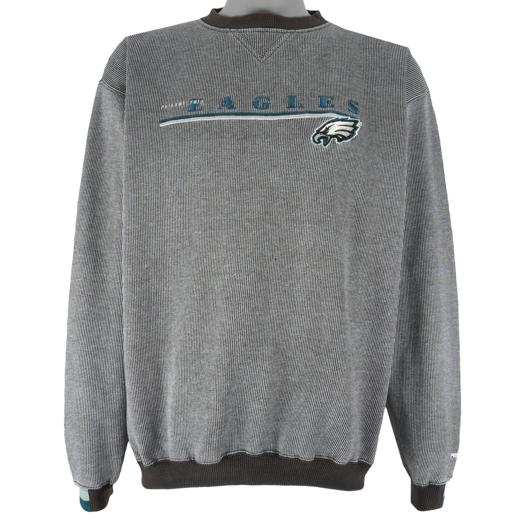 Puma - Philadelphia Eagles Embroidered Crew Neck Sweatshirt 1990s X-Large Vintage Retro Football