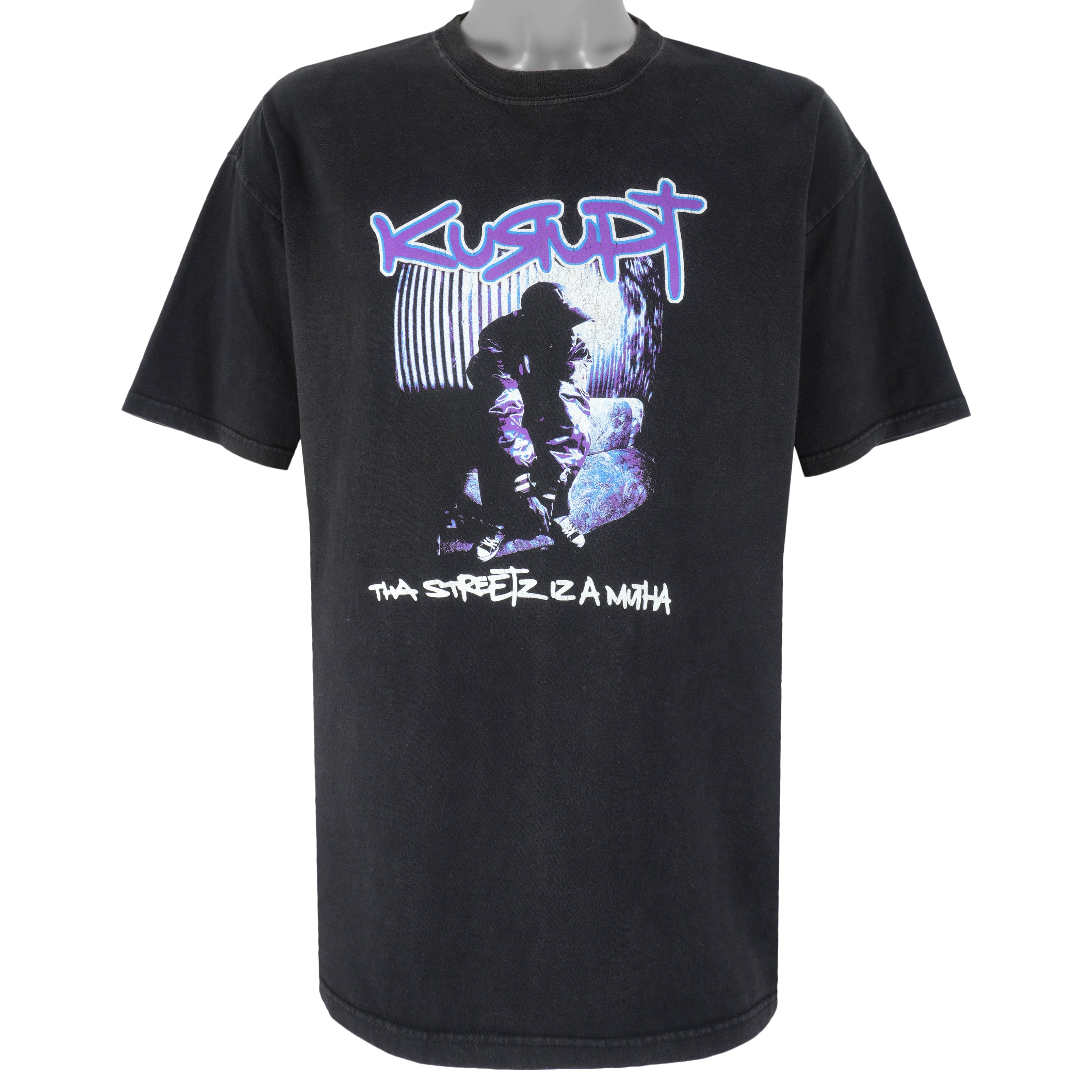 Vintage (Hanes) - Kurupt Tha Steetz Iz A Mutha T-Shirt 1999 X-Large Vintage Retro