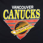 NHL (Waves) - Vancouver Canucks Deadstock T-Shirt 1992 X-Large Vintage Retro Hockey