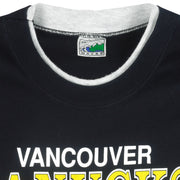 NHL (Waves) - Vancouver Canucks Deadstock T-Shirt 1992 X-Large Vintage Retro Hockey