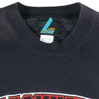 NHL (Logo Athletics) - Chicago Blackhawks Embroidered Sweatshirt 1990s X-Large Vintage Retro Hockey
