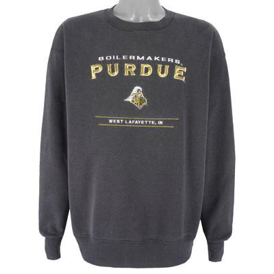 NCAA (Lee) - Purdue University Boilermakers Embroidered Sweatshirt 1990s Large