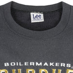 NCAA (Lee) - Purdue University Boilermakers Embroidered Sweatshirt 1990s Large Vintage Retro Football College