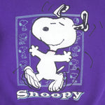 Vintage - Peanuts Dancing Snoopy Crew Neck Sweatshirt 1990s Medium Vintage Retro