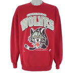 NHL (Nutmeg) - Chicago Wolves Crew Neck Sweatshirt 1994 X-Large Vintage Retro Hockey