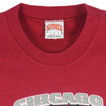 NHL (Nutmeg) - Chicago Wolves Crew Neck Sweatshirt 1994 X-Large Vintage Retro Hockey