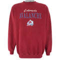 NHL (Logo 7) - Colorado Avalanche Crew Neck Sweatshirt 1990s Large Vintage Retro Hockey