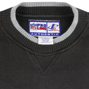 NFL (Logo Athletic) - Oakland Raiders Embroidered Sweatshirt 1990s Large Vintage Retro Football