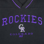 MLB (Lee) - Colorado Rockies Embroidered Crew Neck Sweatshirt 1990s X-Large Vintage Retro Baseball