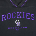 MLB (Lee) - Colorado Rockies Embroidered Crew Neck Sweatshirt 1990s X-Large Vintage Retro Baseball
