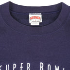 NFL (Nutmeg) - Denver Broncos Embroidered Crew Neck Sweatshirt 1999 Large Vintage Retro Football