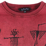 Vintage - Native Animals Drawing Crew Neck Sweatshirt 2004 Large Vintage Retro