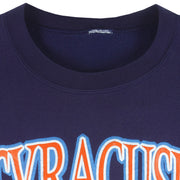 NCAA - Syracuse Orangemen Crew Neck Sweatshirt 1990s Large Vintage Retro Football College